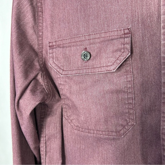 Wrangler Est 1947 Collar Pocket Western Casual Button Down Long Sleeve Sz S - Picture 7 of 15
